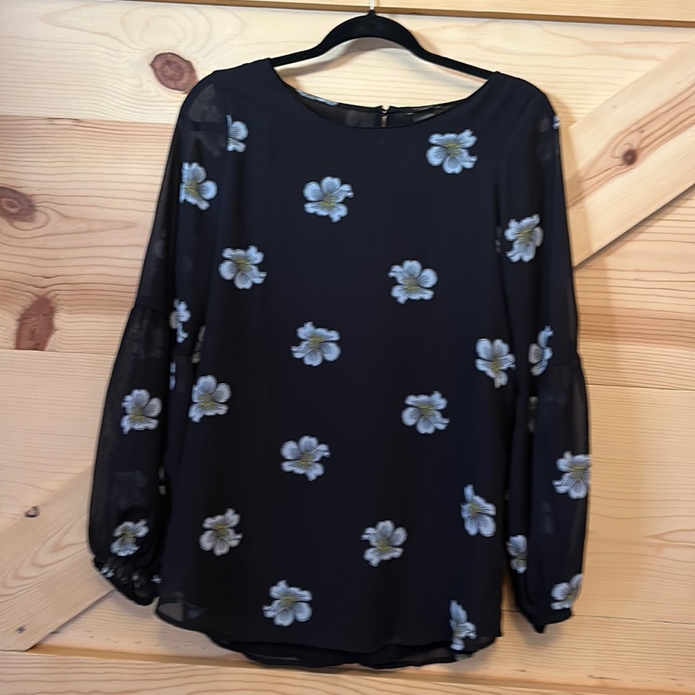 Ann Taylor Factory long sleeve blouse